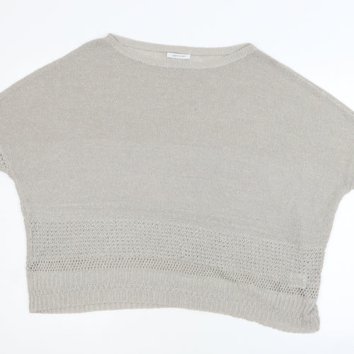 Artigiano Womens Silver   Pullover Jumper Size M