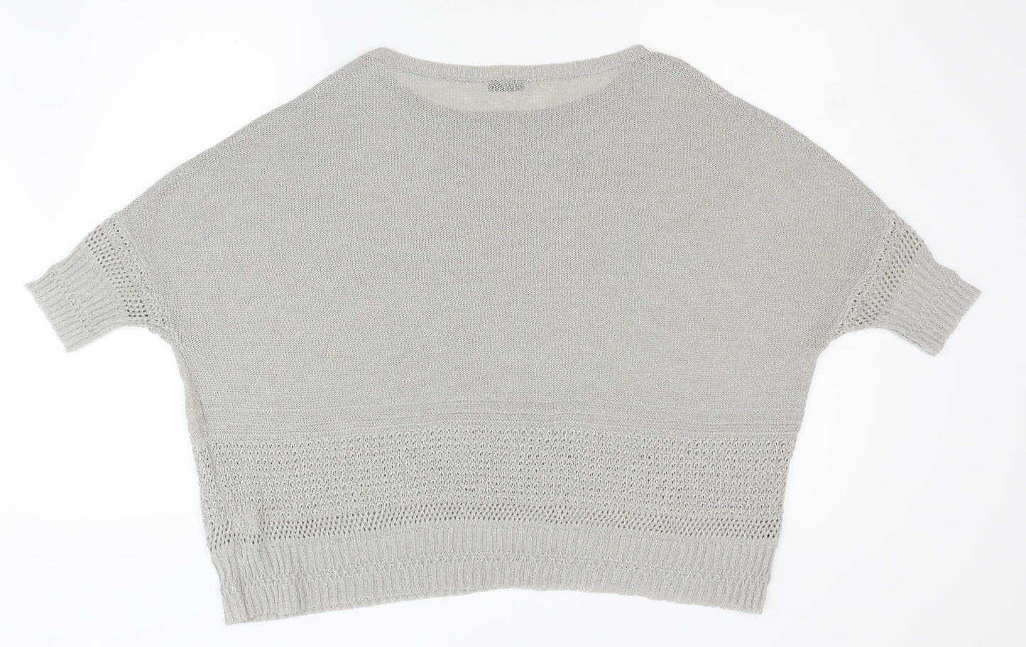 Artigiano Womens Silver   Pullover Jumper Size M