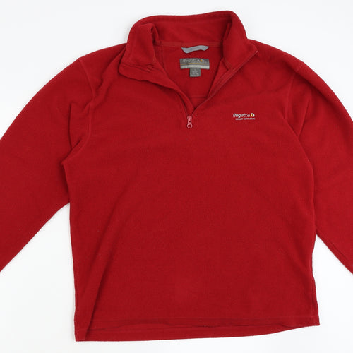 Regatta Mens Red  Fleece Pullover Jumper Size L