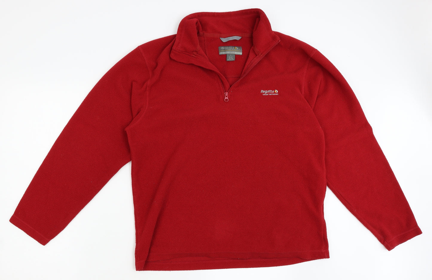 Regatta Mens Red  Fleece Pullover Jumper Size L