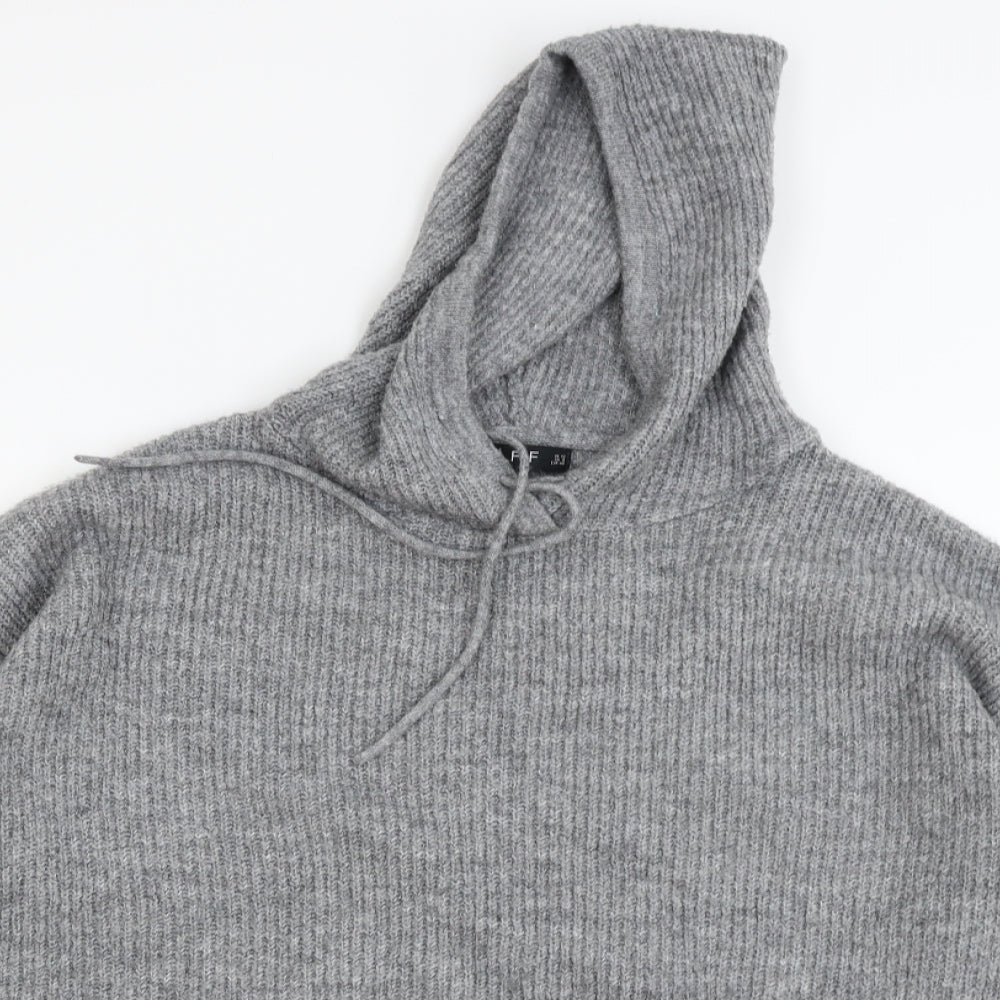 F&F Womens Grey   Pullover Hoodie Size 12