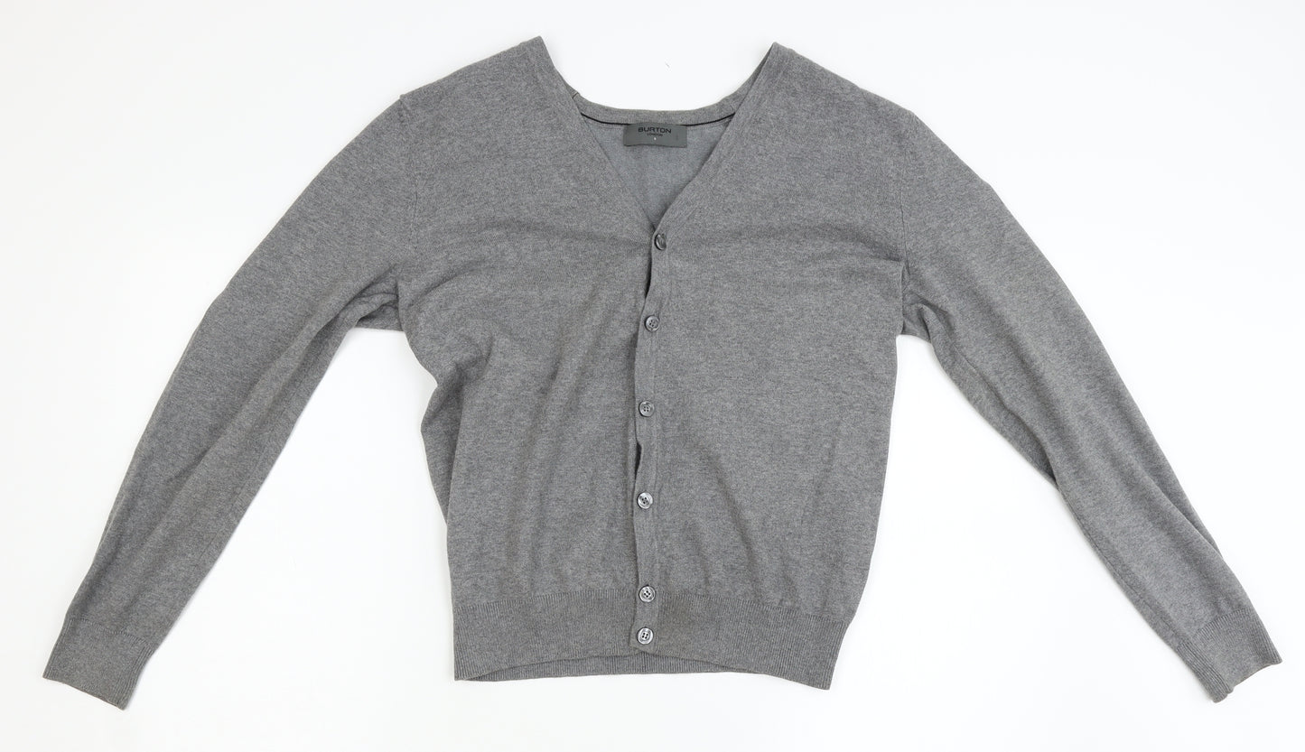 Burton Womens Grey   Cardigan Jumper Size S