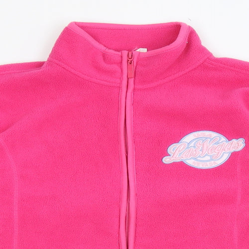 dimco Womens Pink   Full Zip Sweatshirt Size S