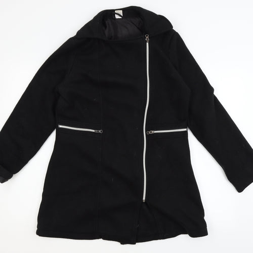 Le Redoute Womens Black   Overcoat Coat Size 10  - 10/12