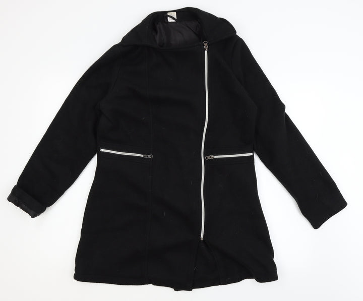 Le Redoute Womens Black   Overcoat Coat Size 10  - 10/12
