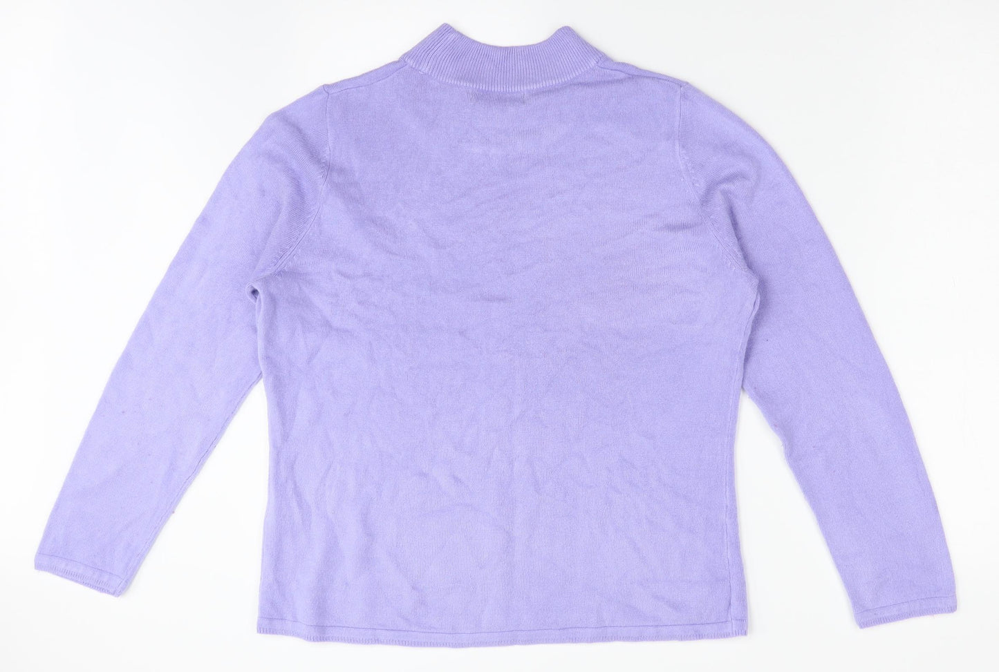 BM Womens Purple   Pullover Jumper Size M