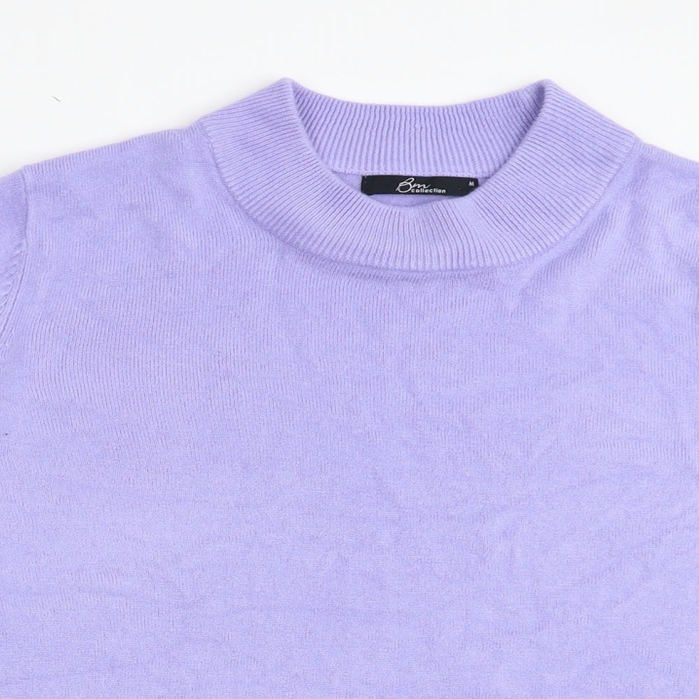 BM Womens Purple   Pullover Jumper Size M