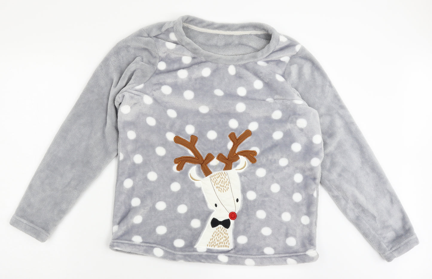 George Womens Silver   Pullover Jumper Size 12  - christmas jumper