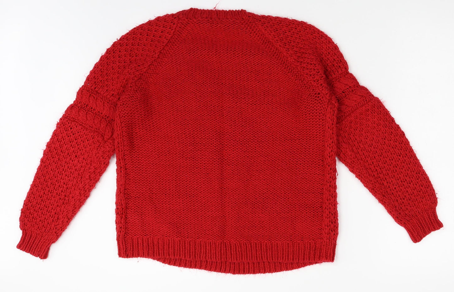 Dorothy Perkins Womens Red   Pullover Jumper Size 14