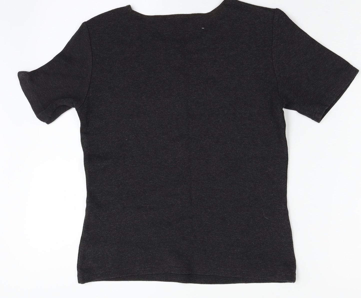Style Womens Grey   Basic T-Shirt Size 10