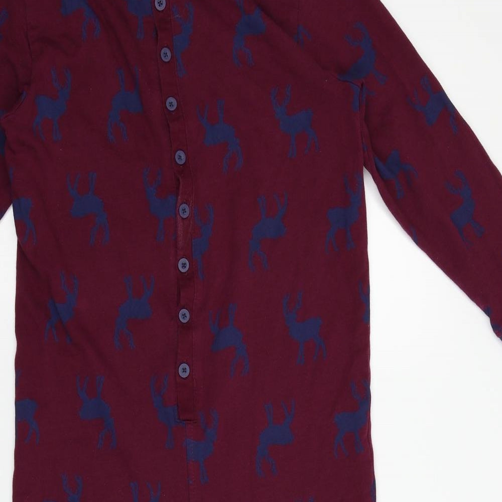 NEXT Boys Red Animal Print   One Piece Size 10-11 Years