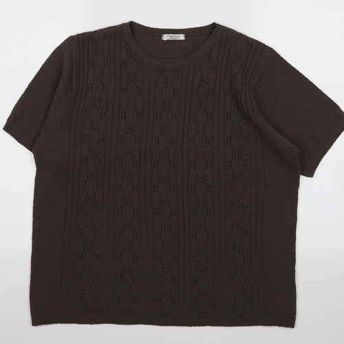 berketex Womens Brown   Basic T-Shirt Size M