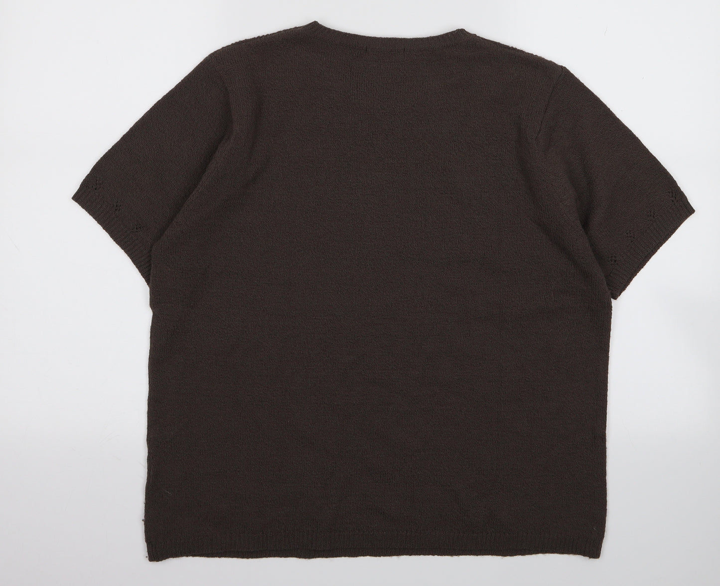 berketex Womens Brown   Basic T-Shirt Size M