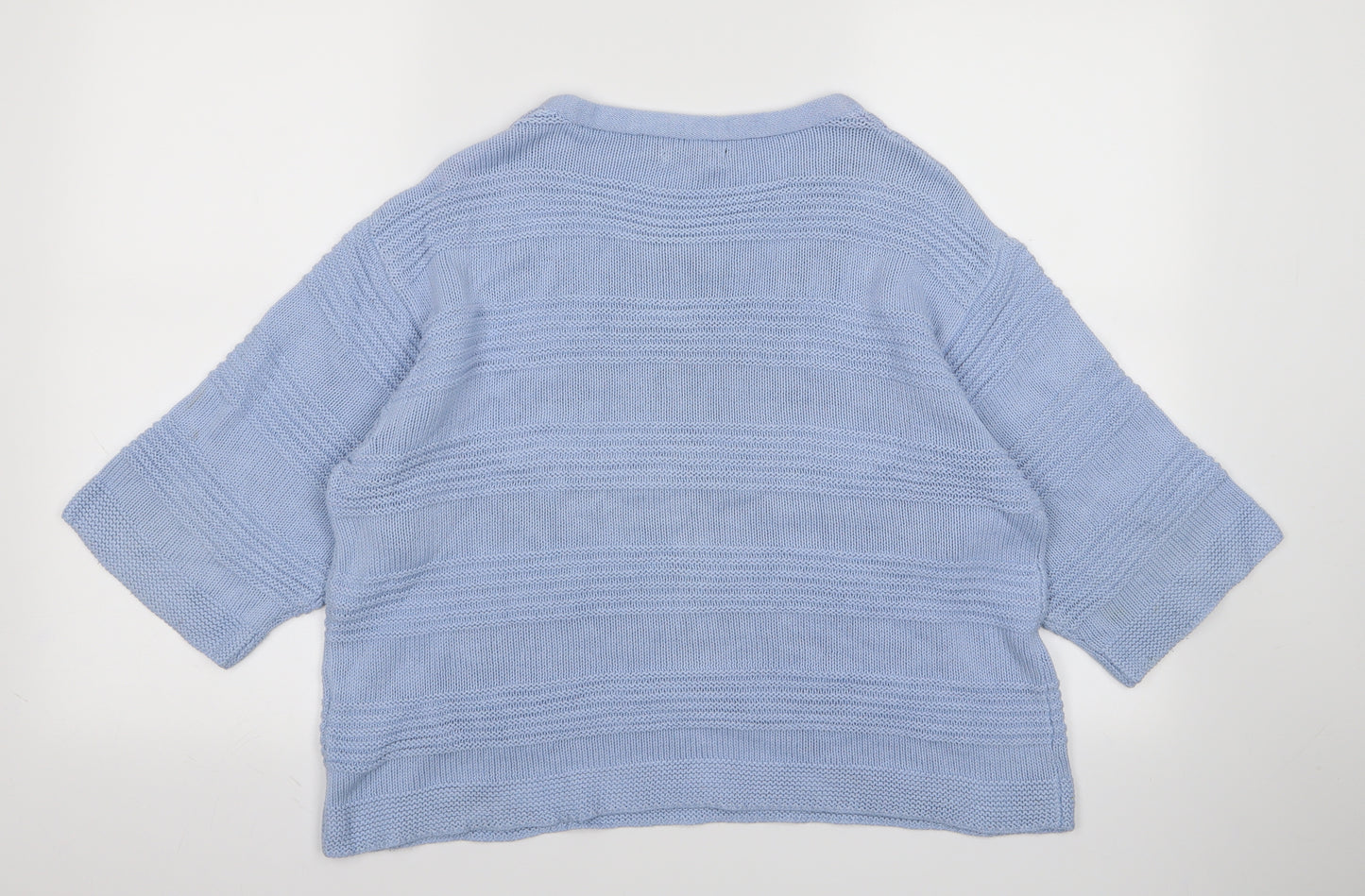 b young Womens Blue   Basic T-Shirt Size L