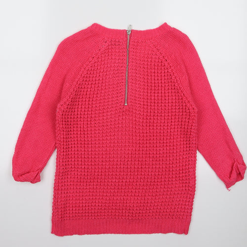heart and soul Womens Pink   Pullover Jumper Size S