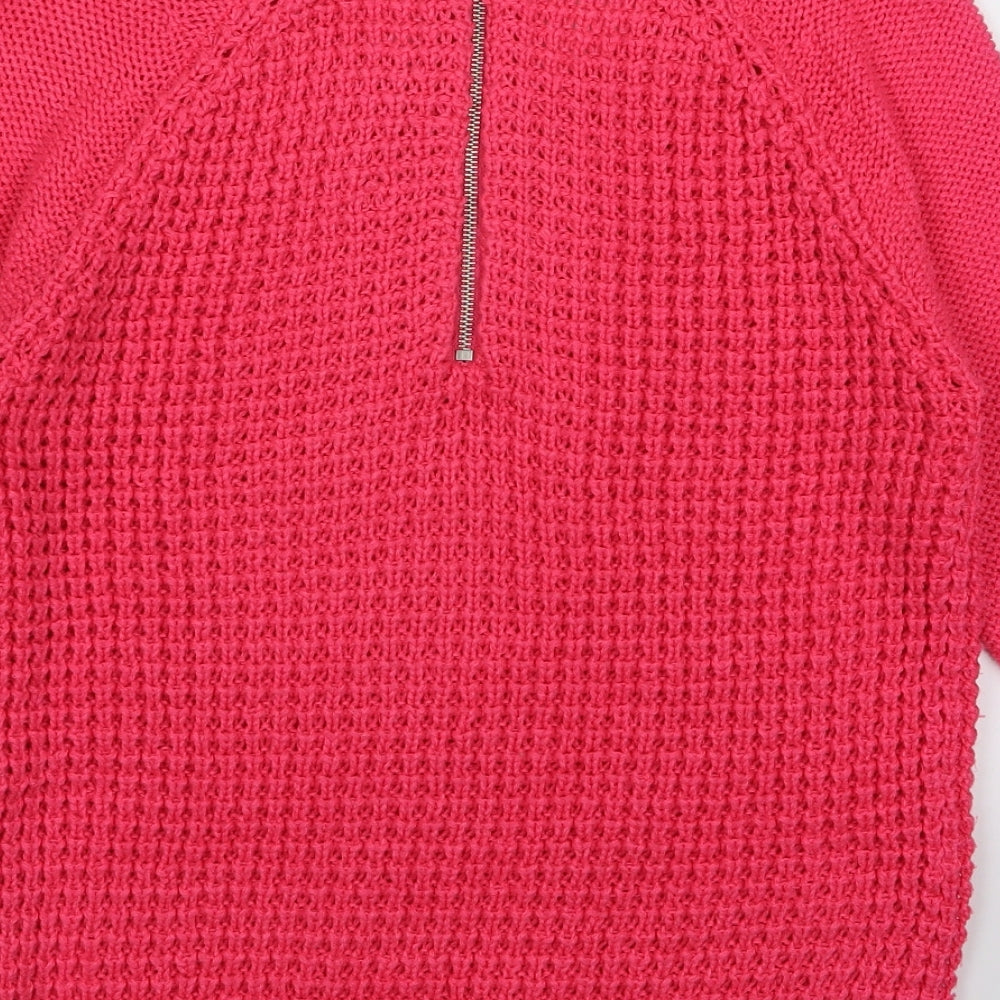 heart and soul Womens Pink   Pullover Jumper Size S