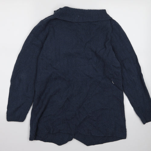 Preworn Womens Blue   Cardigan Jumper Size M