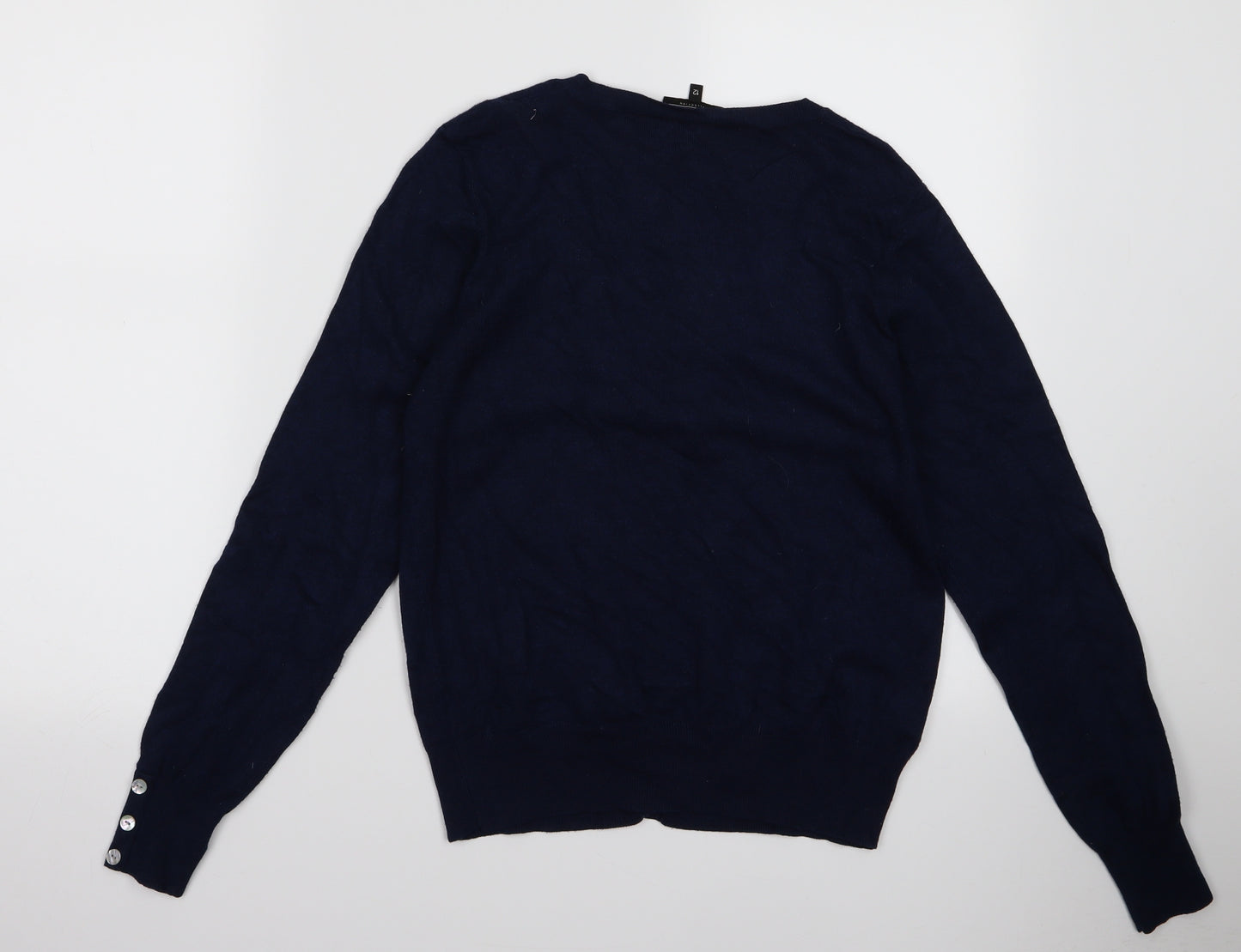 Preworn Womens Blue   Cardigan Jumper Size 12