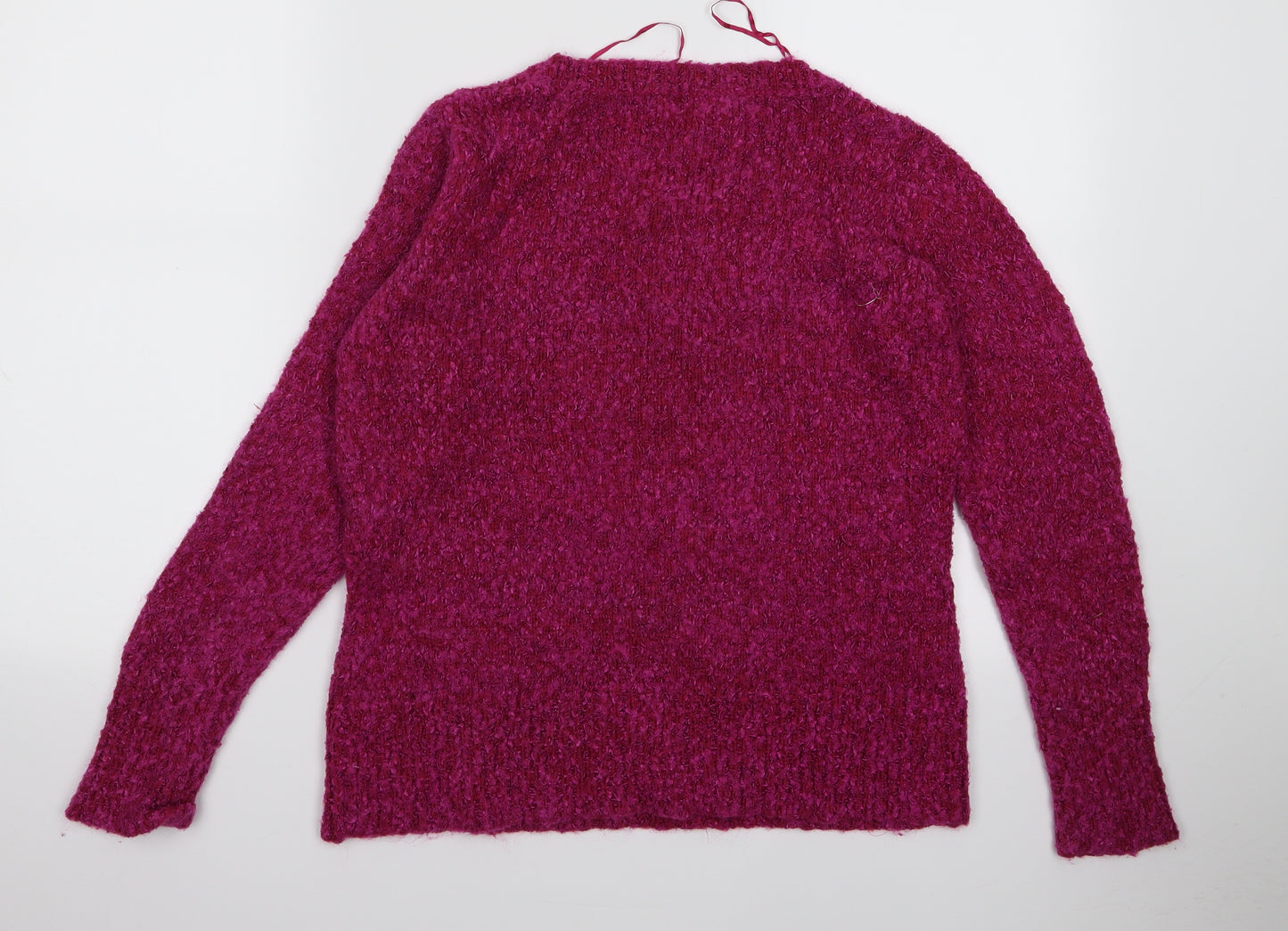 m&s Womens Purple   Pullover Jumper Size 14