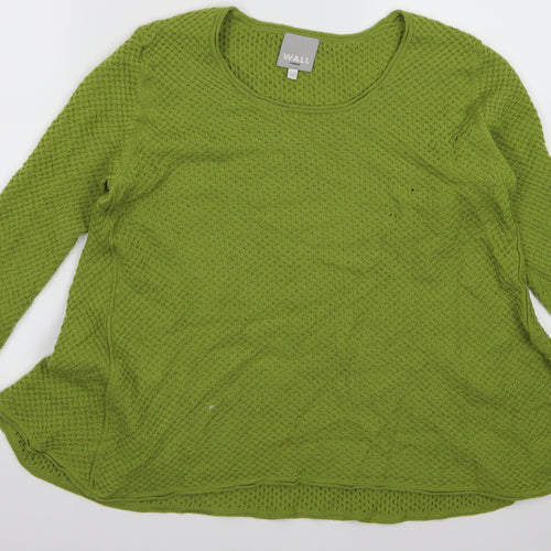 wall Womens Green   Basic T-Shirt Size S