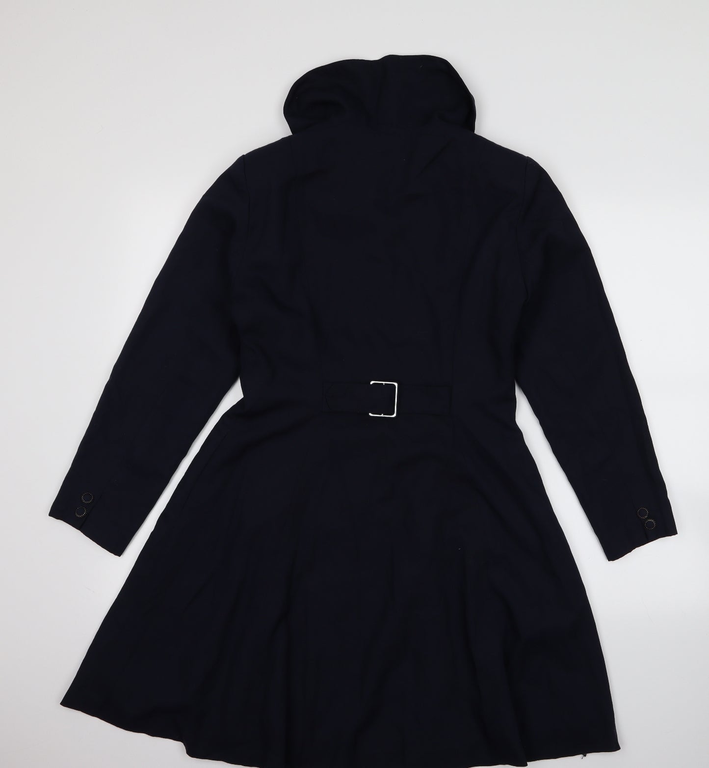 Preworn Womens Blue   Overcoat Jacket Size M