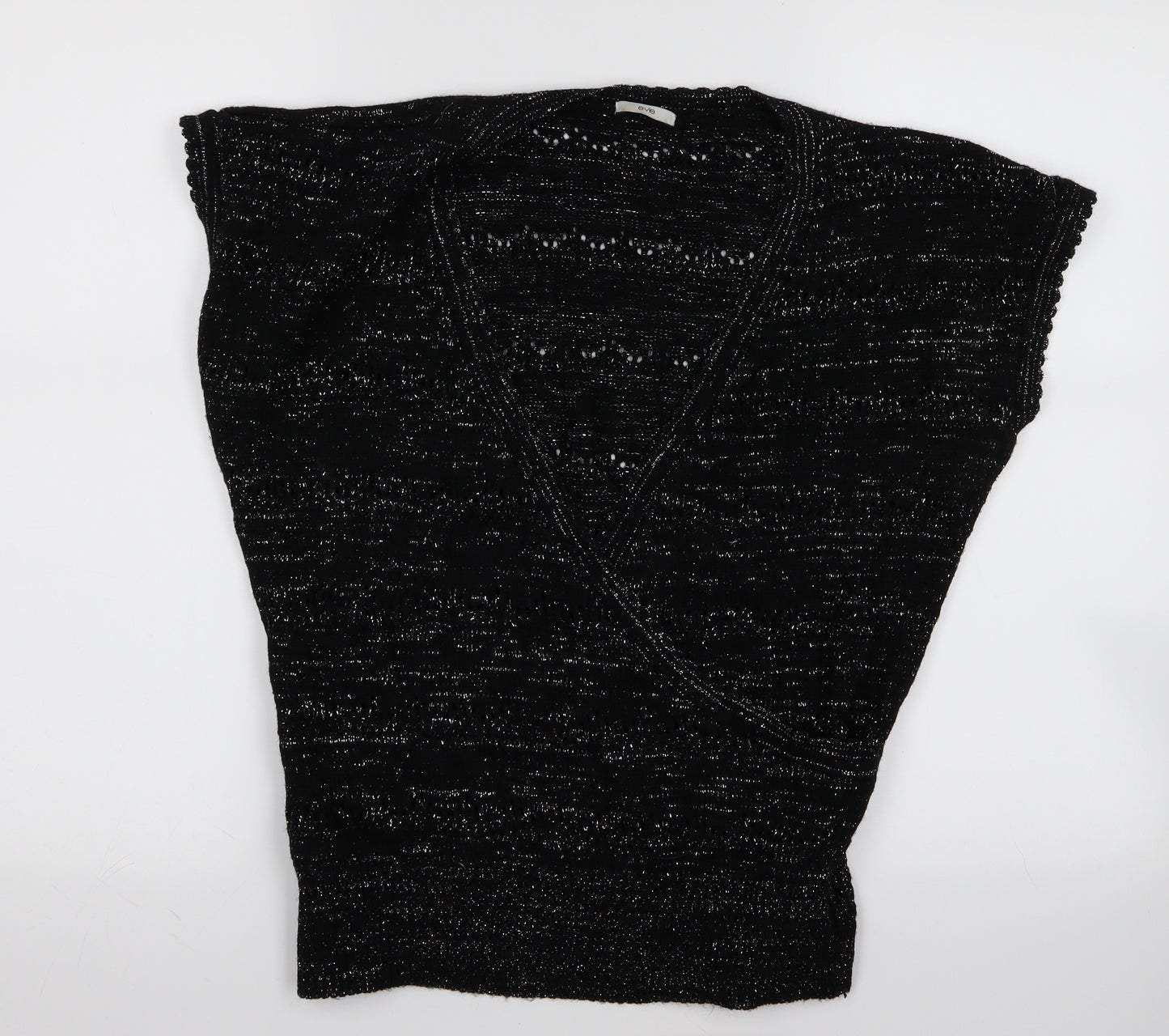 Preworn Womens Black   Cardigan Jumper Size S