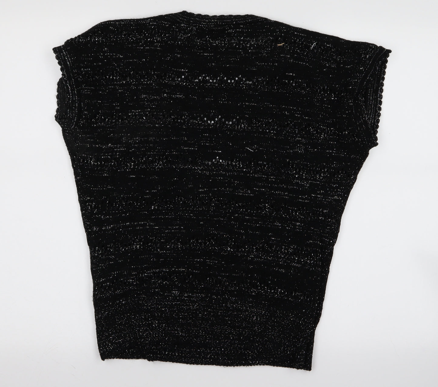 Preworn Womens Black   Cardigan Jumper Size S