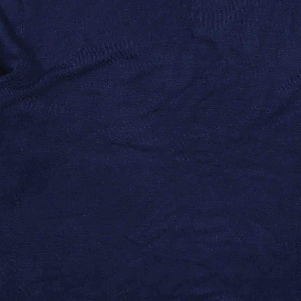 Preworn Womens Blue  Rayon Pullover Jumper Size L