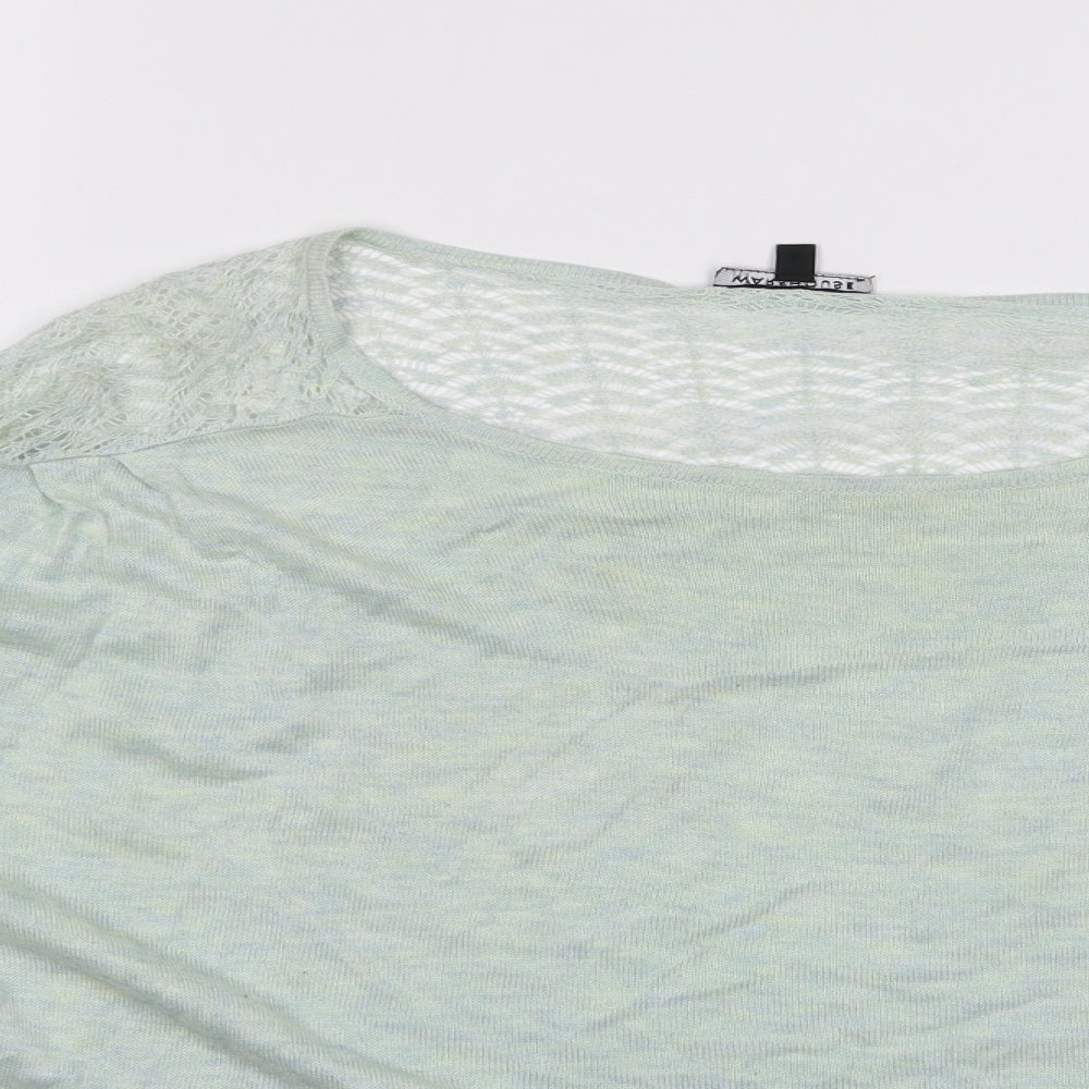 Warehouse Womens Green   Pullover Jumper Size 12  - g