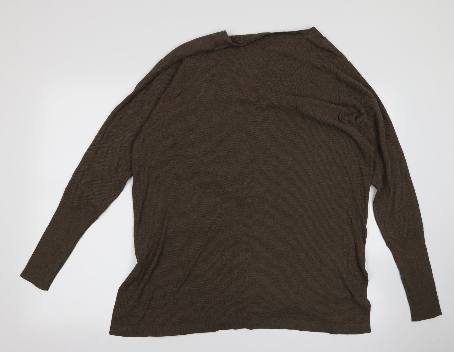 Preworn Womens Brown   Cardigan Jumper Size 12