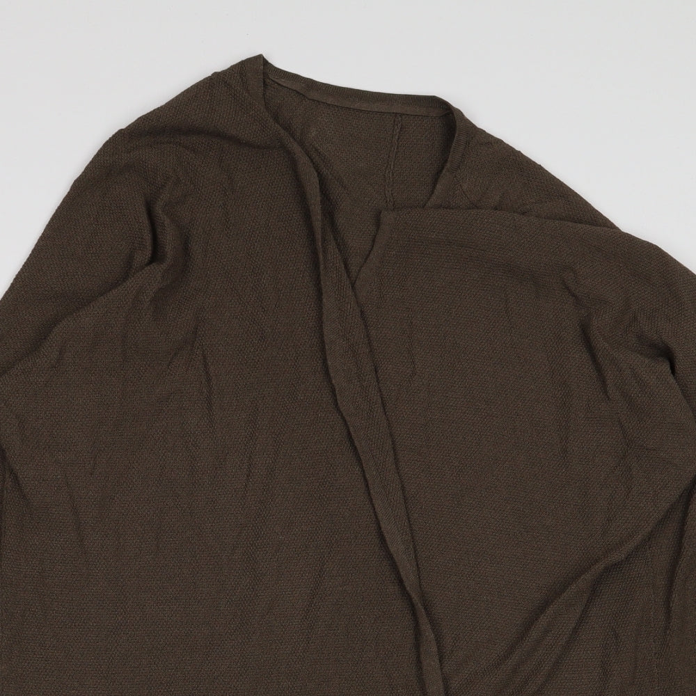 Preworn Womens Brown   Cardigan Jumper Size 12