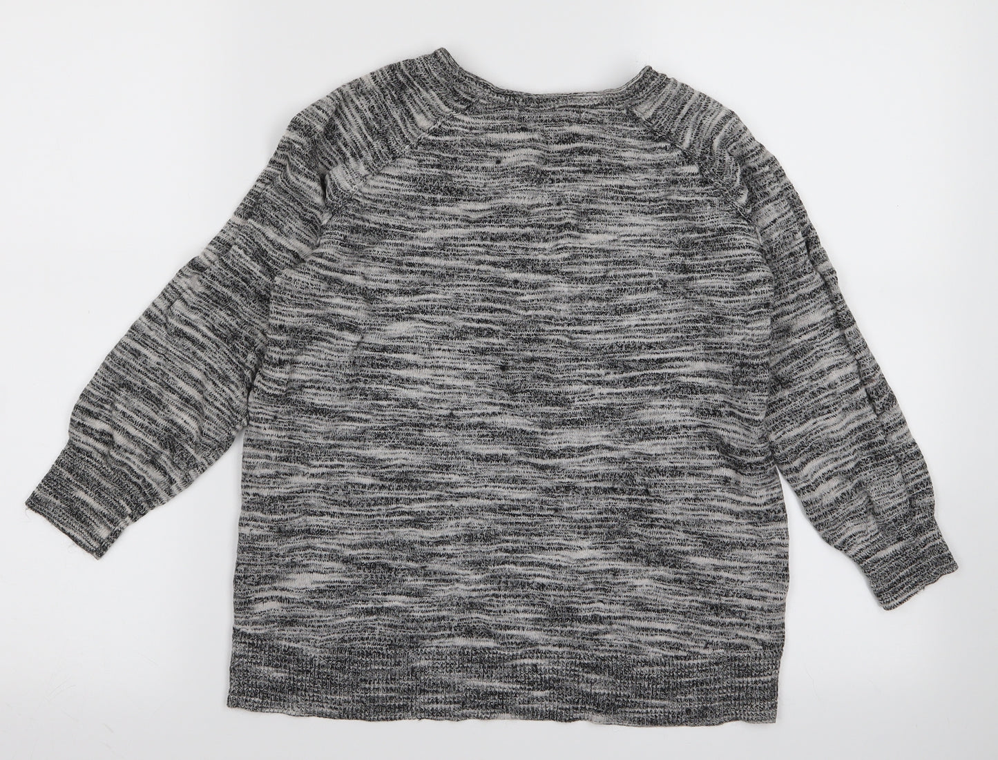 Preworn Womens Grey   Basic T-Shirt Size M