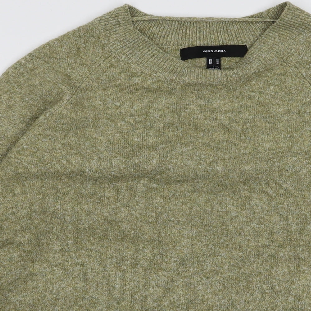 vero moda  Womens Green   Pullover Jumper Size M