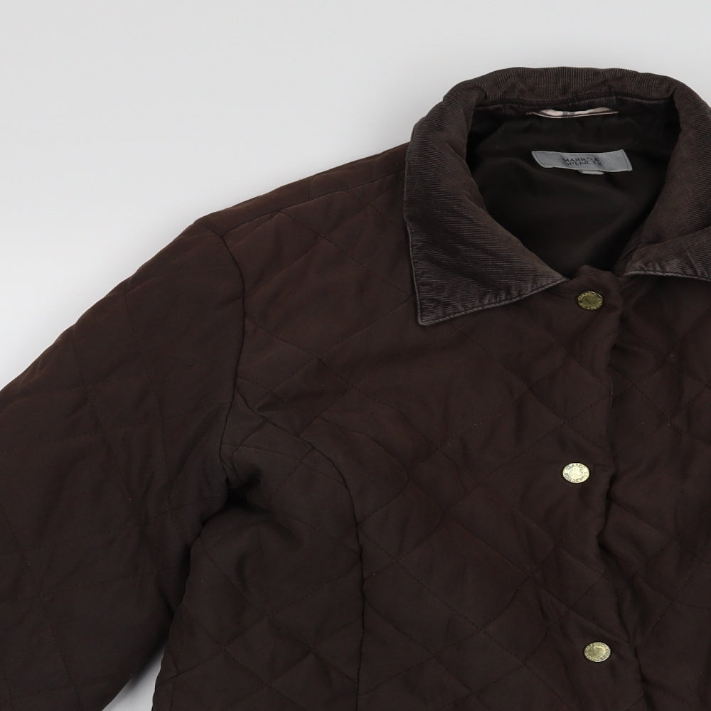 m&s Womens Brown   Jacket  Size 12