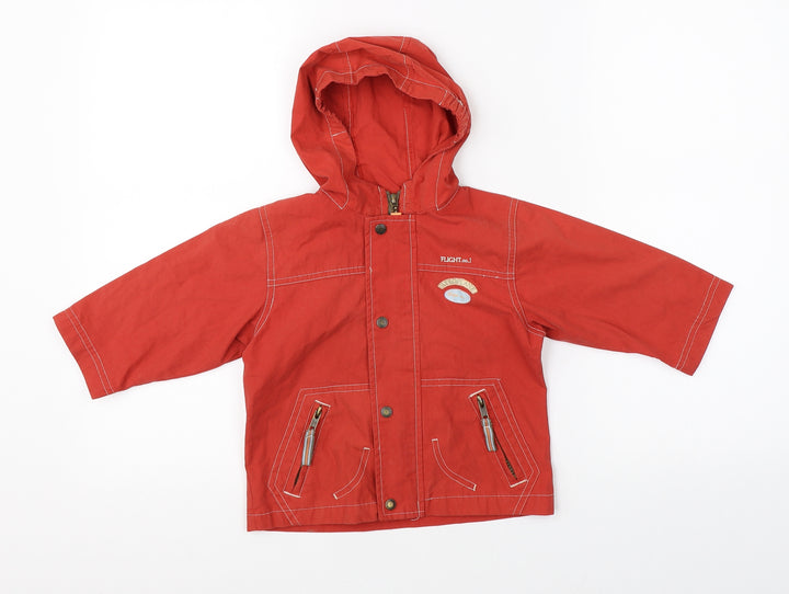 Baby Club Baby Red Jacket Size 12 Months