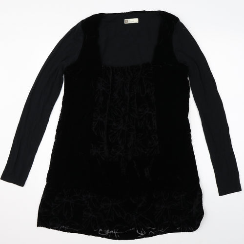 Soleil Womens Black   Sheath  Size 40