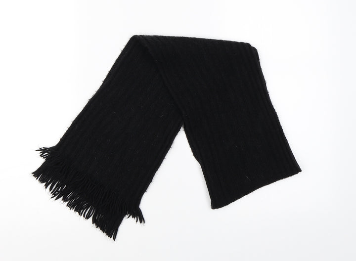 Preworn Womens Black Scarf