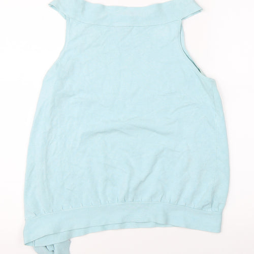 Spirit Womens Blue   Basic Blouse Size 16
