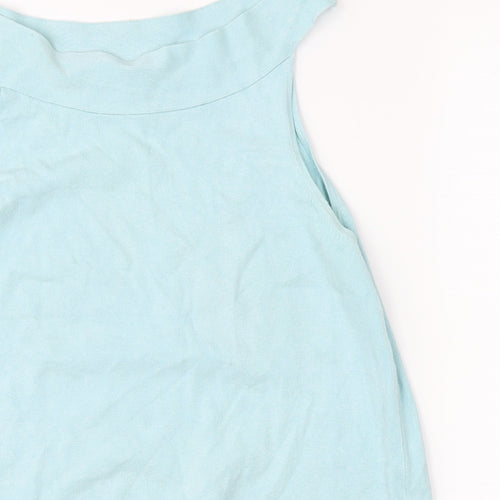 Spirit Womens Blue   Basic Blouse Size 16