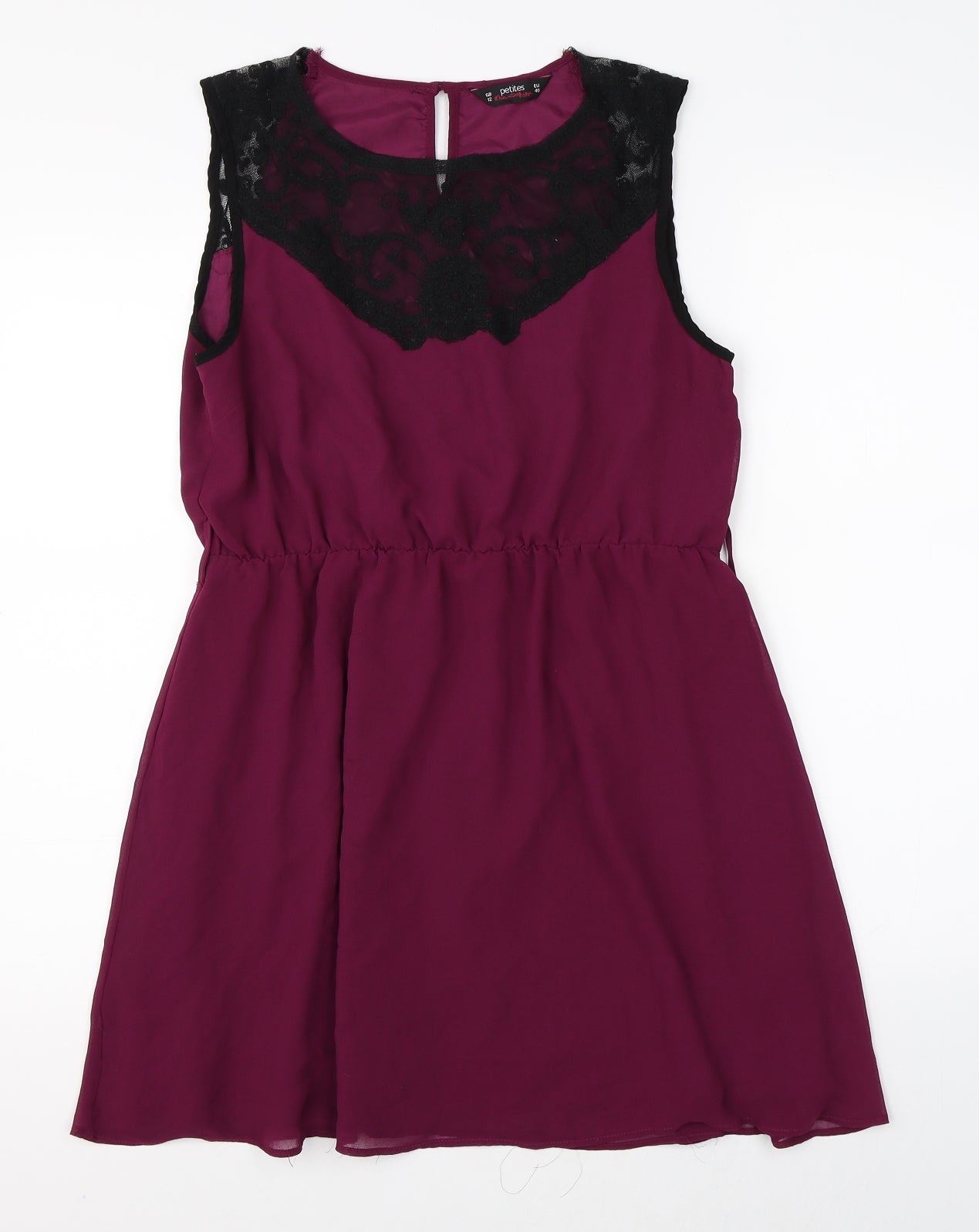 Petites Womens Pink   Shift  Size 12