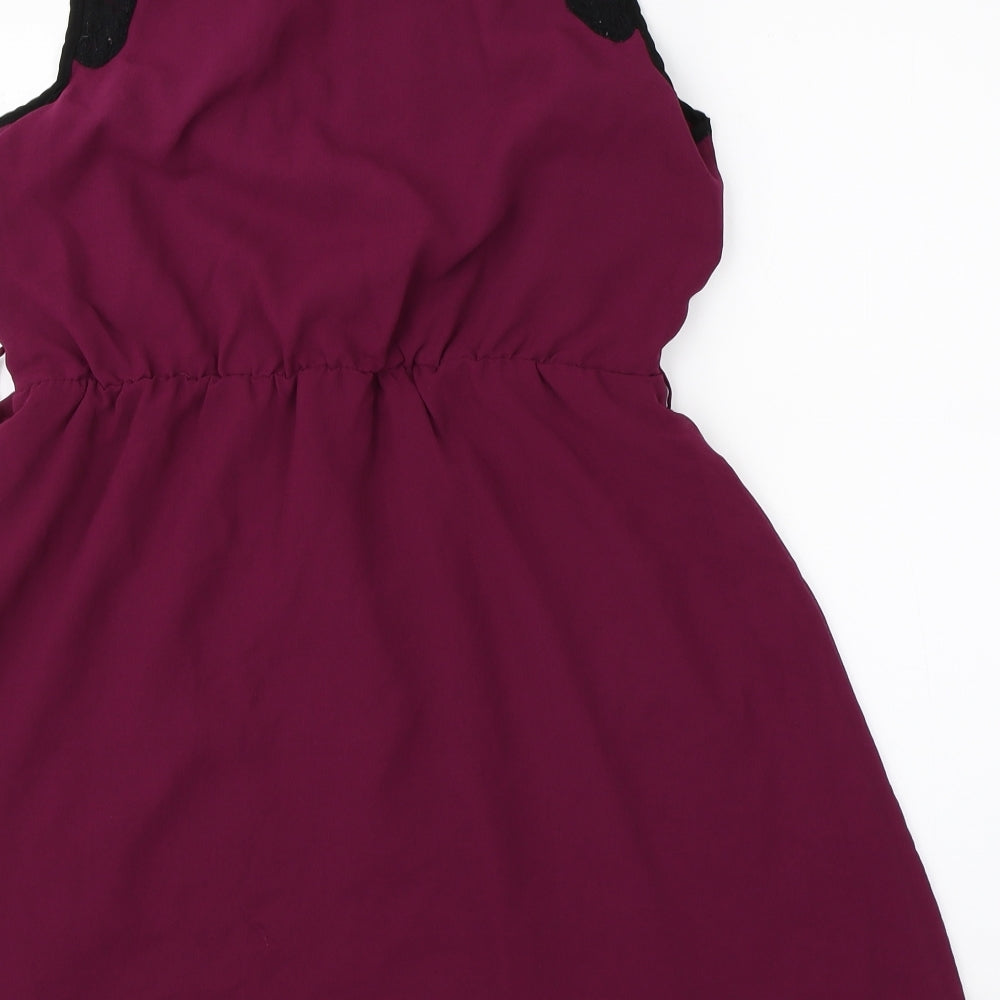 Petites Womens Pink   Shift  Size 12