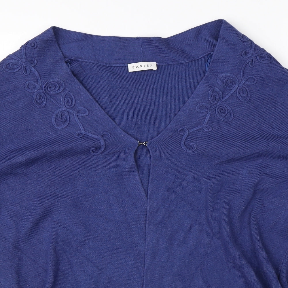 New Look Womens Blue   Cardigan Jumper Size 18
