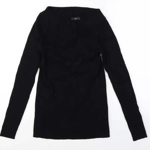 M&Co Womens Black   Pullover Jumper Size 10