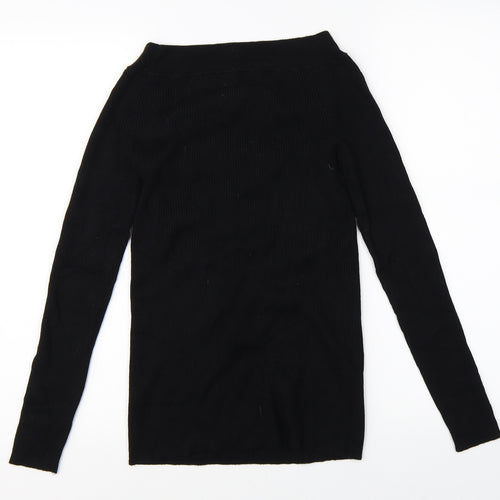 M&Co Womens Black   Pullover Jumper Size 10