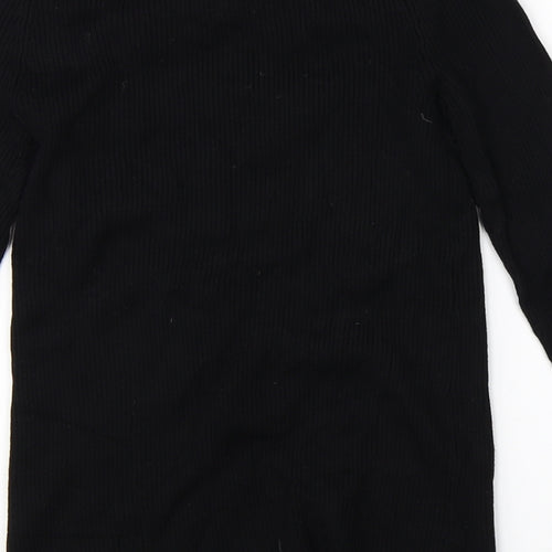 M&Co Womens Black   Pullover Jumper Size 10