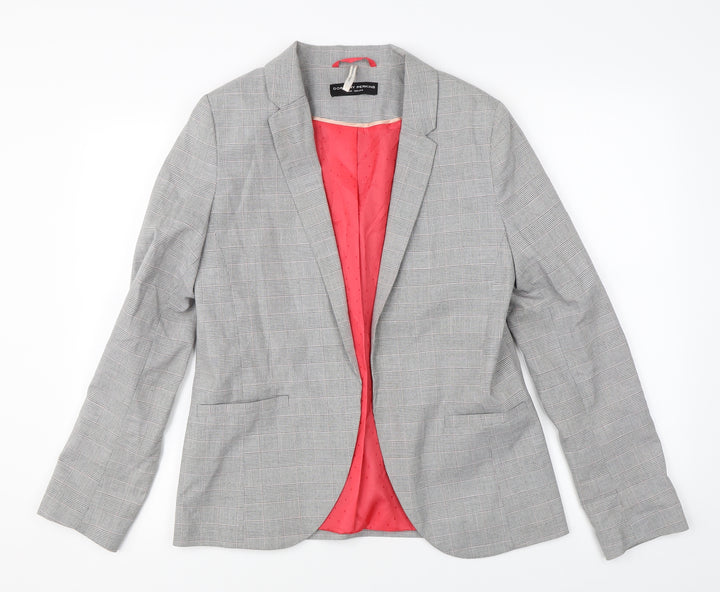 Dorothy Perkins Womens Grey Jacket Blazer Size 10