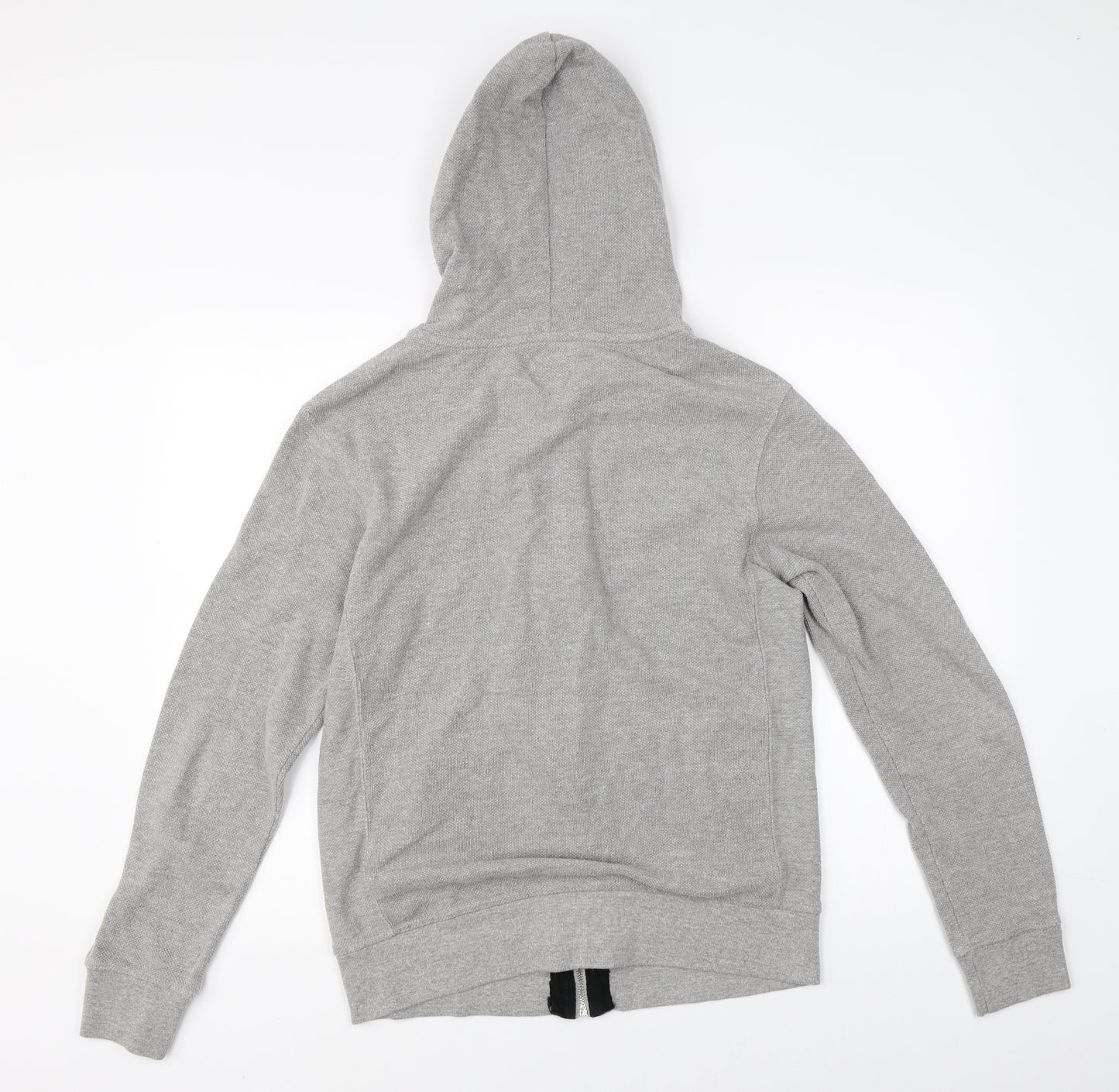 Zara Mens Grey   Full Zip Hoodie Size L