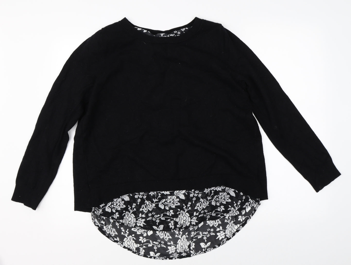 George Womens Black   Pullover Jumper Size 14