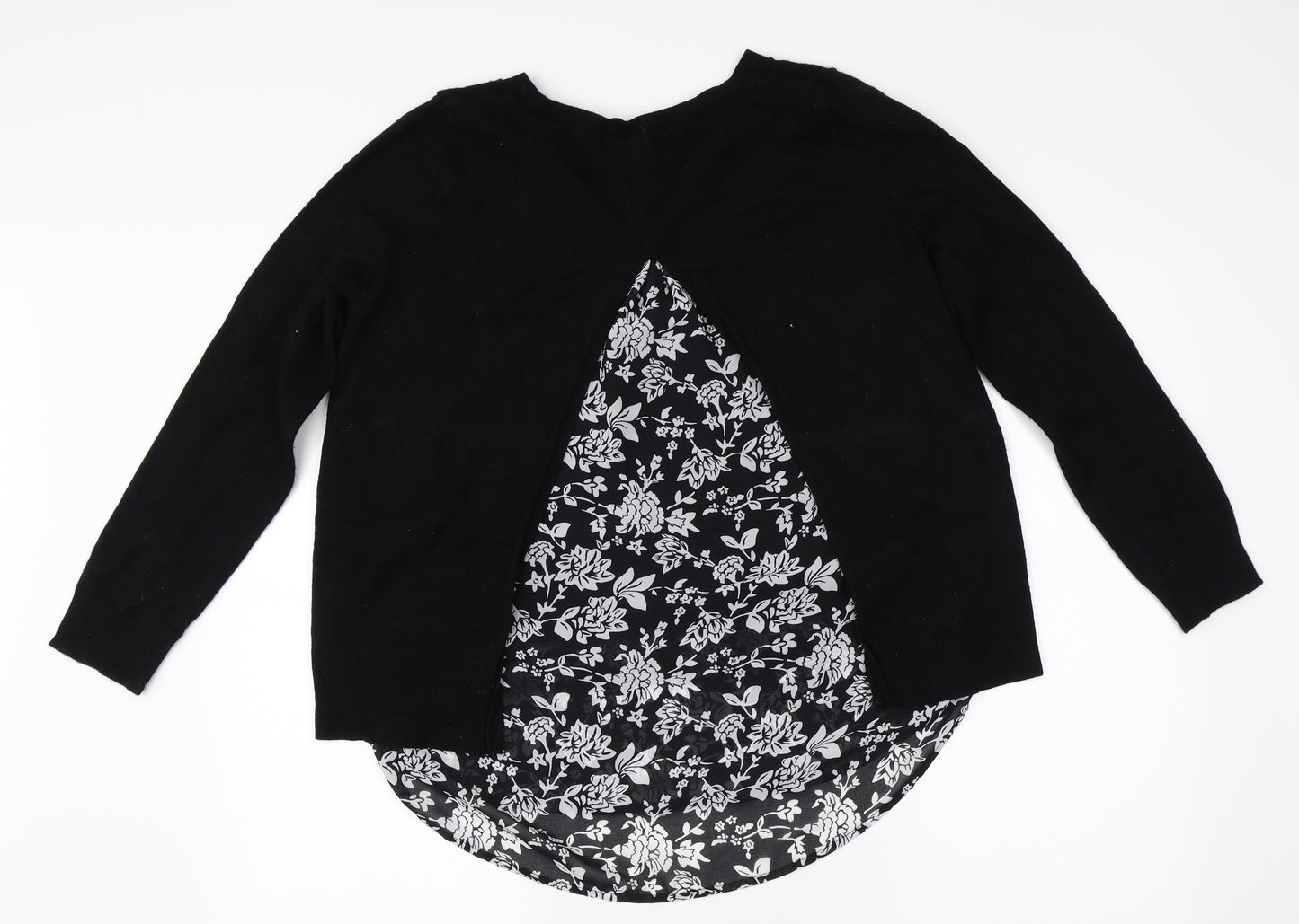 George Womens Black   Pullover Jumper Size 14