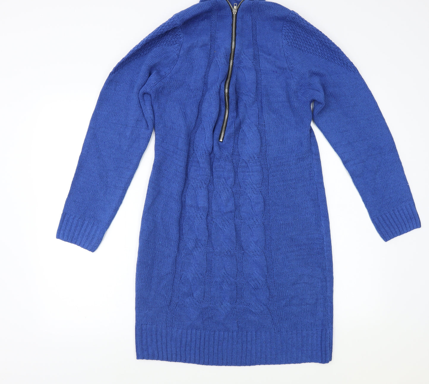 Preworn Womens Blue   Jumper Dress  Size S